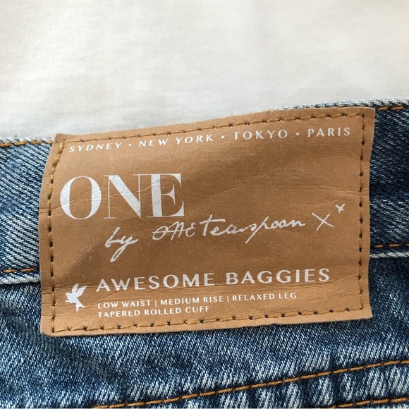 One X One Teaspoon Awesome Baggies medium wash jeans. Size 27. - Picture 7 of 7